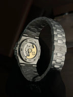 Exquisite Green Dial Nautilus Style Automatic Wristwatch - AAA Quality Luxury Timepiece