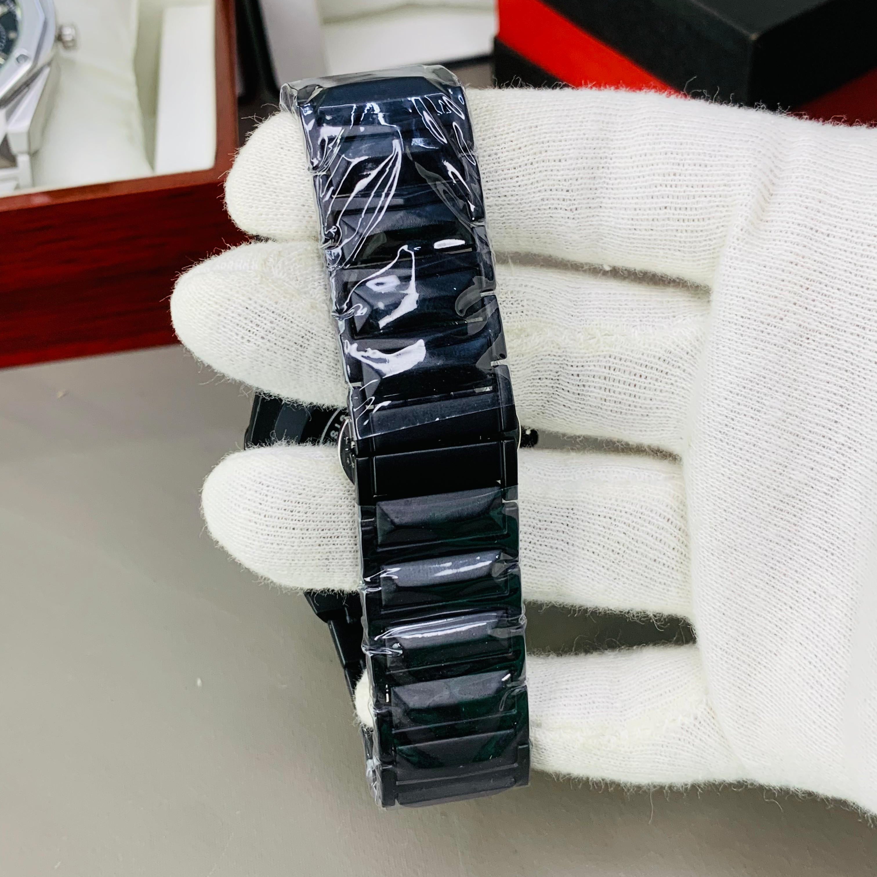 HB Diamond-Cut Heavyweight Quartz Watch – Premium Quality, Master Lock