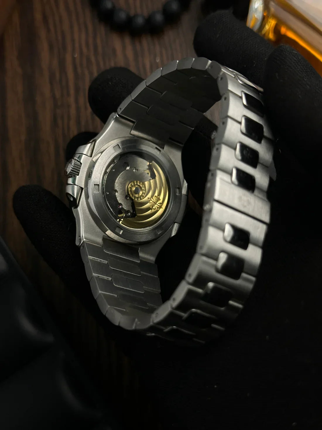 Premium Patek Philippe Nautilus Silver Blue Automatic Watch AAA Quality