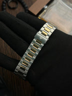 AAA Quality Swiss Movement Men's Luxury Nautilus Watch Silver Bronze Blue Dial