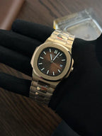 Elite PP Nautilus Bronze Brown AAA Quality Men's Wristwatch for Style