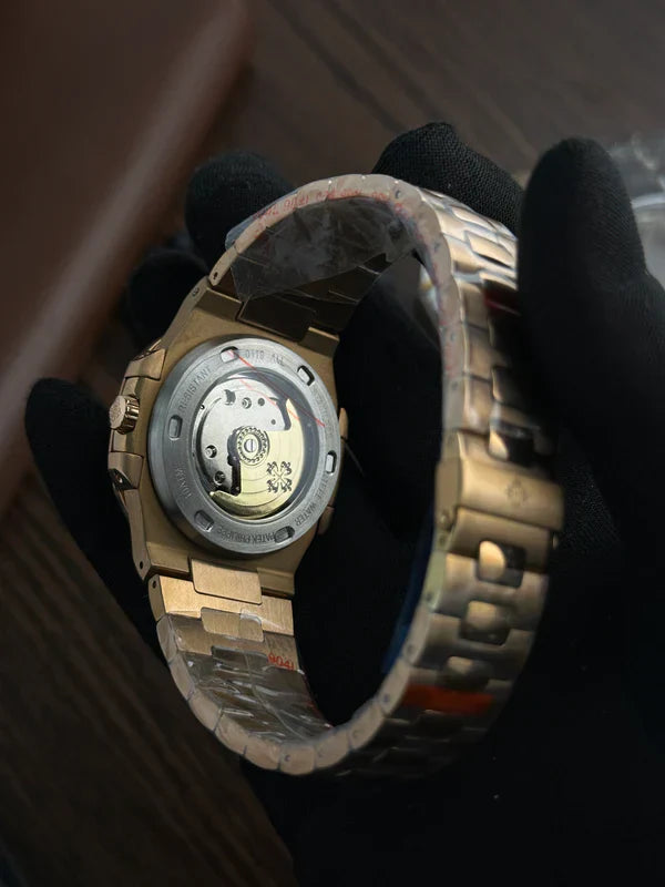 Elite PP Nautilus Bronze Brown AAA Quality Men's Wristwatch for Style