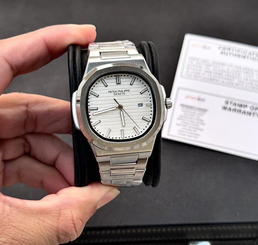 Patek Philippe - Mineral glass - High Quality Chain & Lock